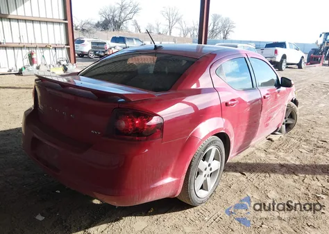 2012 Dodge Avenger Sxt Plus z USA, uszkodzony, nr VIN 1C3CDZEG3CN312045